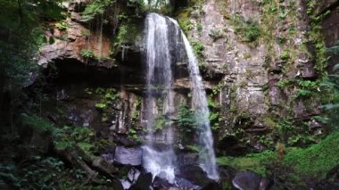 Melincourt Falls, Resolven, Neath, Port Talbot, Galler, İngiltere