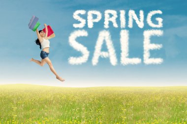 Alışverişkoliğin metin alan bahar satış