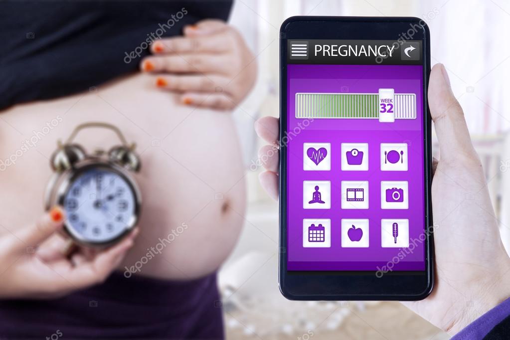 Pregnancy app and alarm clock