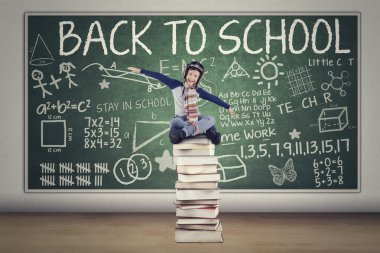 Çocuk kask Back to School ile
