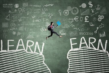 Öğrenci bilgi edinin ve Star metniyle atlama