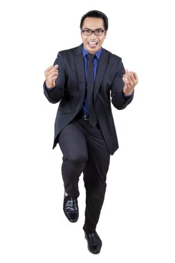 Stüdyoda neşeli Asya alt