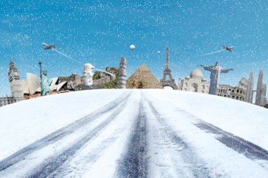 Turizm dünya çapında anıtların