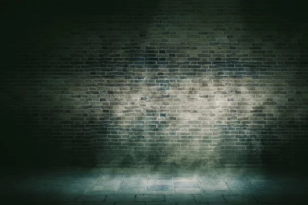 Closeup Narrow Alley Old Brick Wall Background — Stock Photo, Image