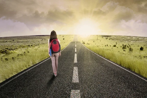 Long journey for success — Stock Photo, Image