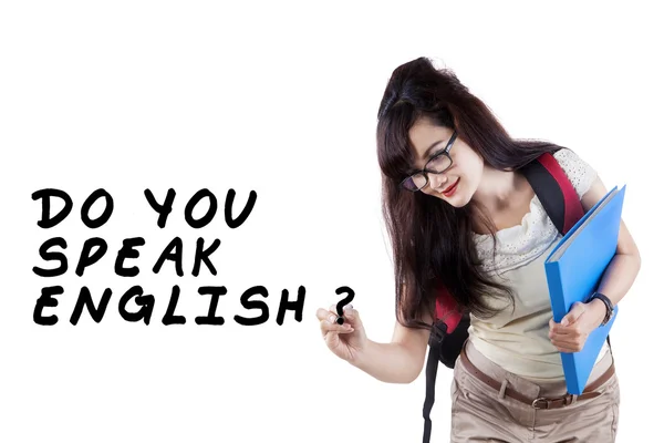 Angol nyelv tanulás — Stock Fotó