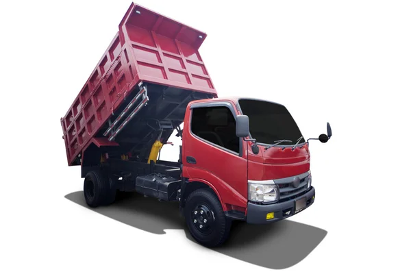 New truck unload demo — Stock Photo, Image