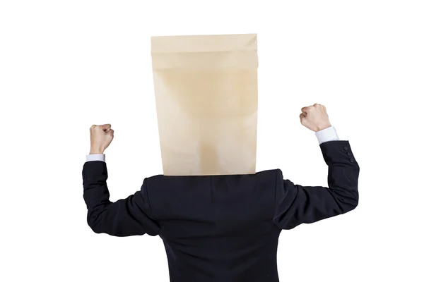 Rear view of anonymous businessperson — Stock Photo, Image