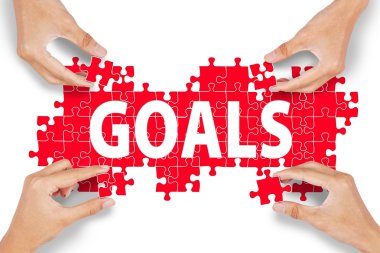 Bulmaca ile el bir gol metni oluşturmak