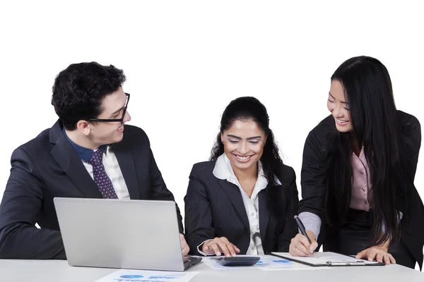 Business team of multiracial people — Stock Photo, Image