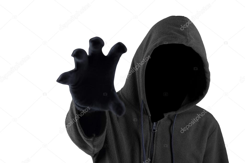 Scary thief try to grab something — Stock Photo © realinemedia 66184589