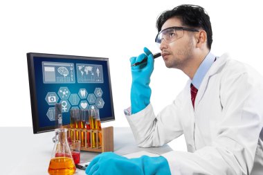 Genç bilim adamı bir keşif sanıyordum