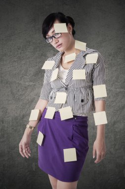 Boş Not Defteri ile kadın girişimci