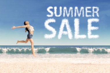 Yaz satış promosyon kavramı 1