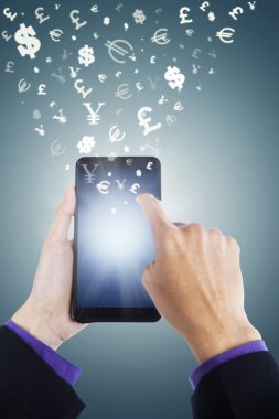 Eller smartphone ile para yapma