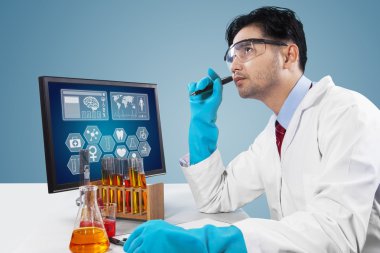 Smart scientist thinks an idea