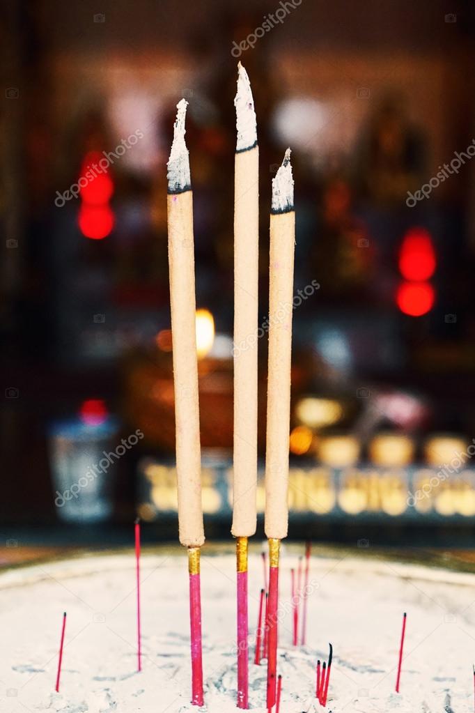 Incense Sticks at The Temple