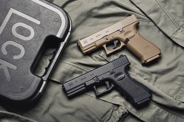 Бангкок Таиланд Апреля 2021 Glock 19X Glock Gen3 Модель Glock — стоковое фото