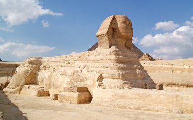 Sfenks. Giza Piramit Kompleksi. Afrika, Mısır