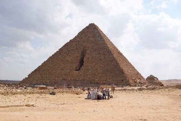 Giza Pyramid Complex Africa Egypt — Stock Photo, Image