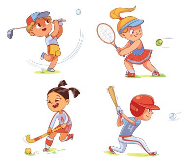 Takım Sporu. Çim hokeyi, beyzbol, tenis, golf