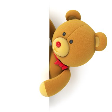 Toy teddy bear clipart