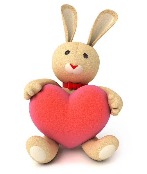 Toy teddy bunny — Stock Photo, Image