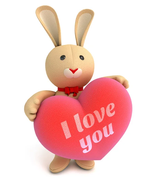 Speelgoed teddy bunny — Stockfoto