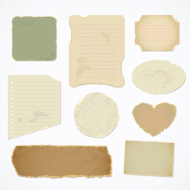 metin için yırtık kağıt boşluk