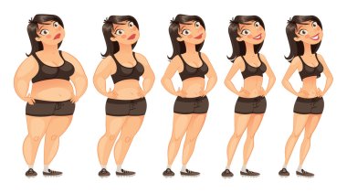 Stages of weight loss