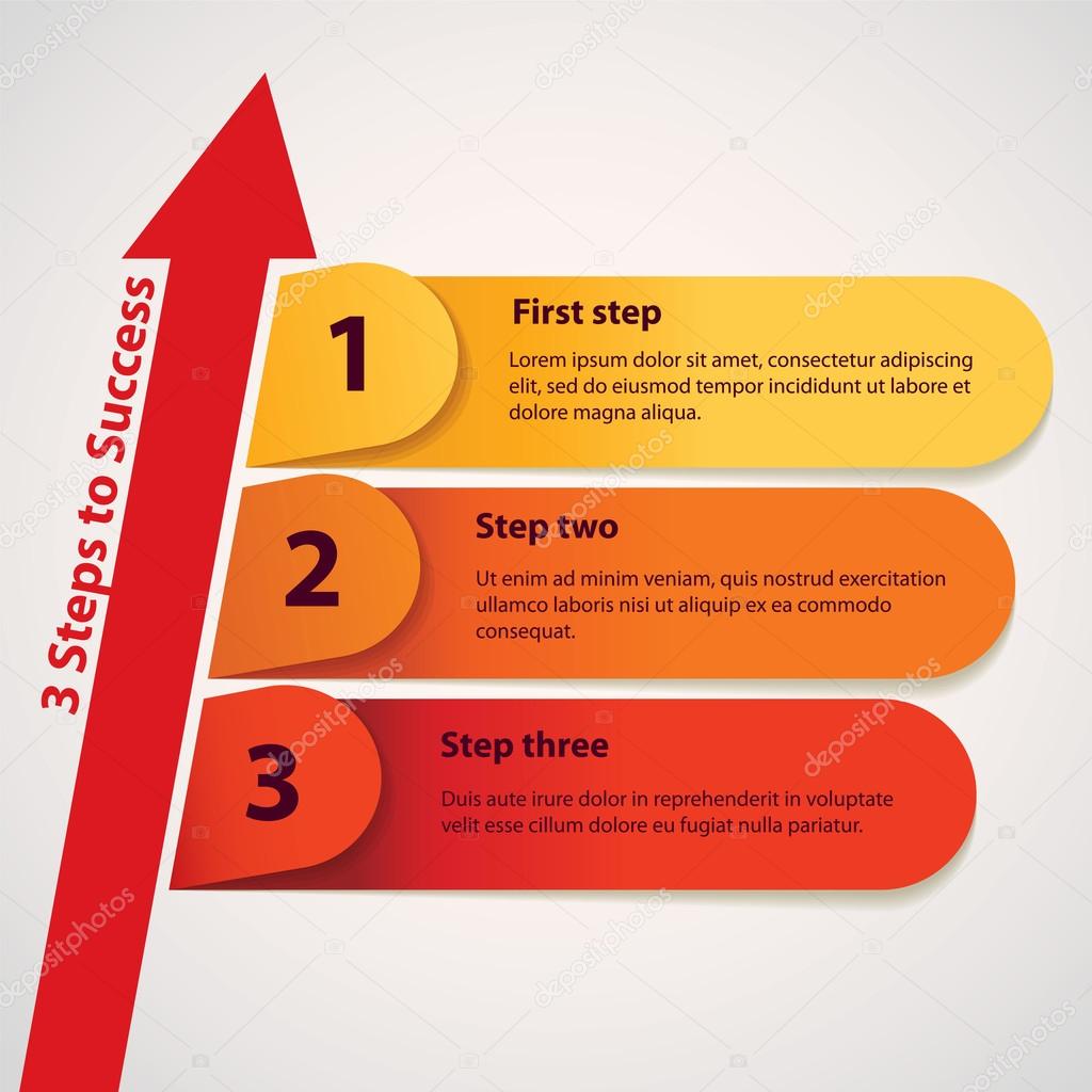 шаблоны для инфографики. инфографика 3 шага. 3 steps. презентация в powerpoint. шаги на карте фото.
