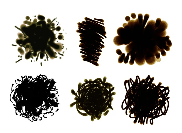 Dark blots. Blot — Stock Photo, Image