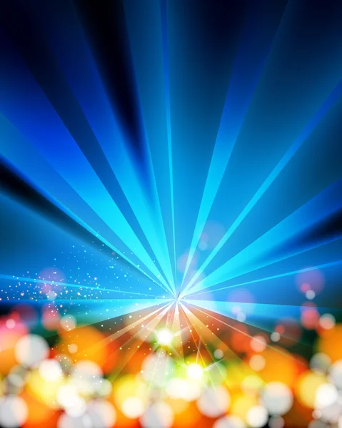 Disco Party Background Template, fácil editável — Vetor de Stock