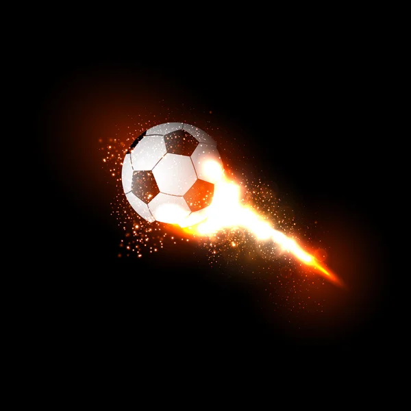Ποδόσφαιρο μπάλα ελαφρύ σχέδιο εύκολο όλα επεξεργάσιμα — Διανυσματικό Αρχείο