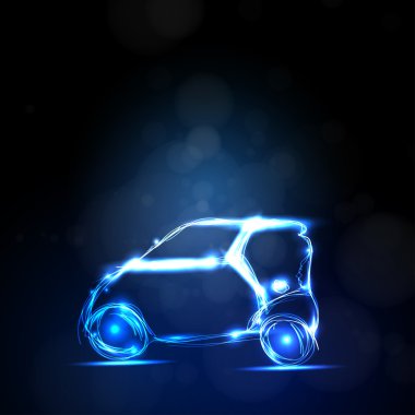 soyut ligtht araba yapabilirsiniz kolay düzenlenebilir