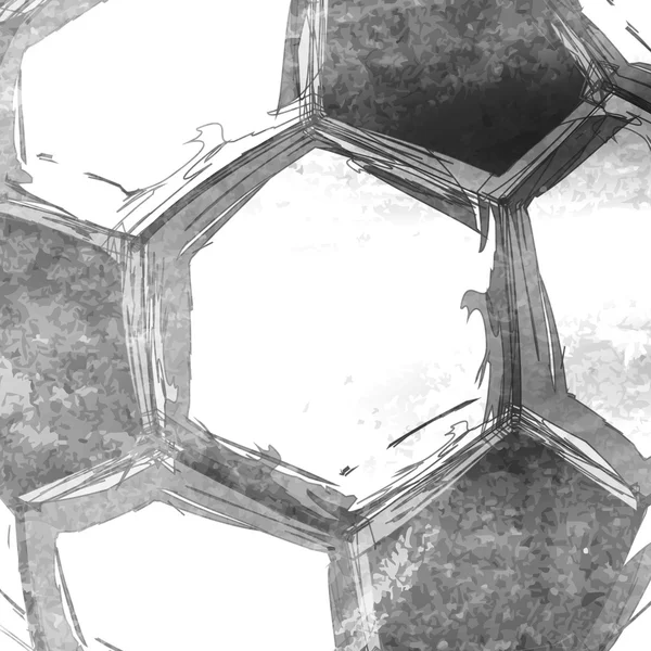 Futebol bola de futebol abstrato fundo fácil editável — Vetor de Stock