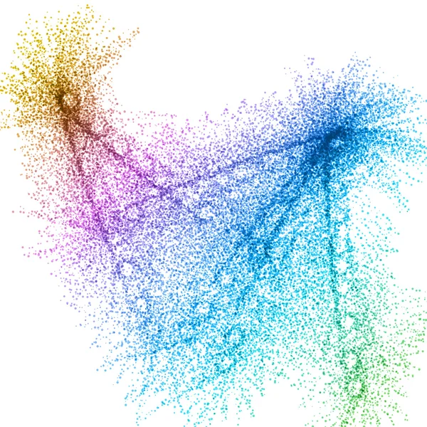 Abstract schijnt cirkel elementen gemakkelijk bewerkbaar — Stockvector