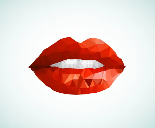 女人的嘴唇容易所有可编辑 — 图库矢量图片