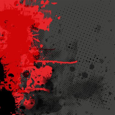 renkli mürekkep sıçraması ile arka plan