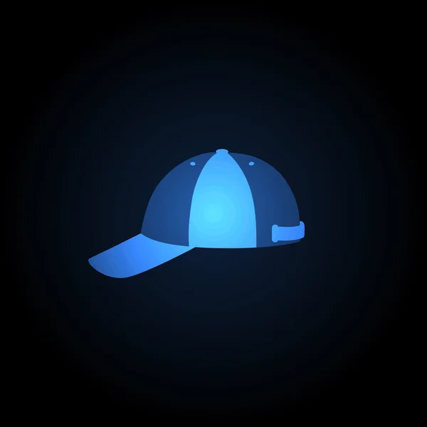 Baseball Cap, ușor toate editabile — Vector de stoc