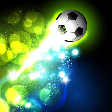 soyut futbol topu, kolay tüm düzenlenebilir