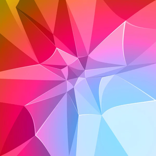 Fondo geométrico abstracto con triángulos, fácil editable — Vector de stock