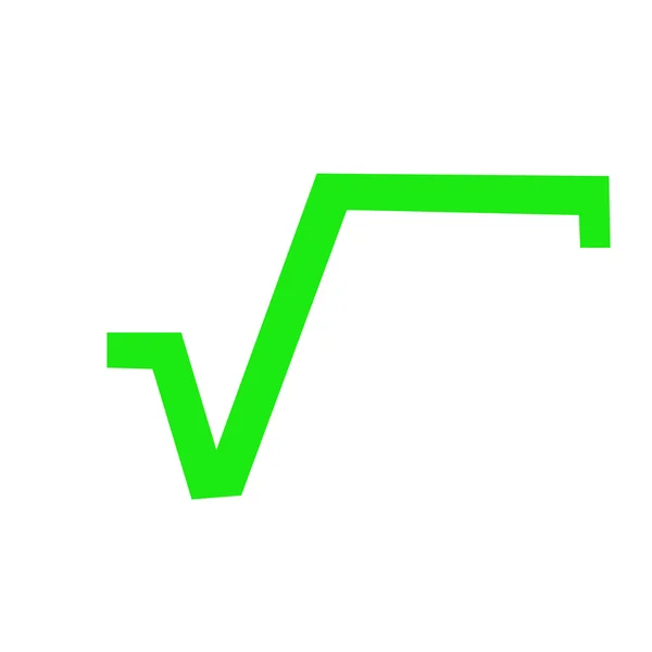 Kořen symbol — Stockový vektor
