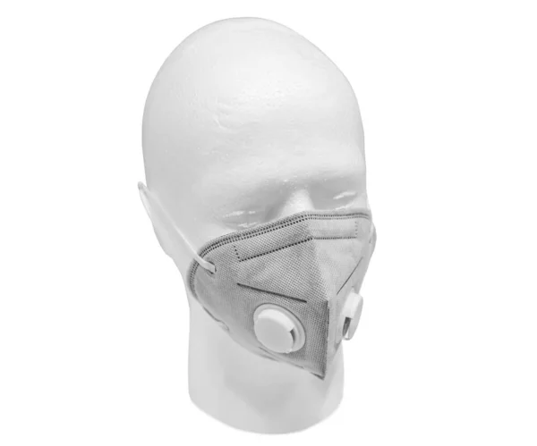 Mask Virus White Background — Stock Photo, Image