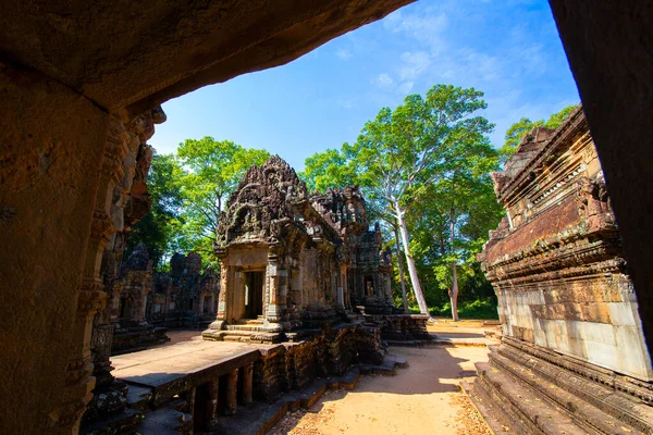 Die Burg Rund Angkor Thom Gehört Zum Khmer Reich Das — Stockfoto