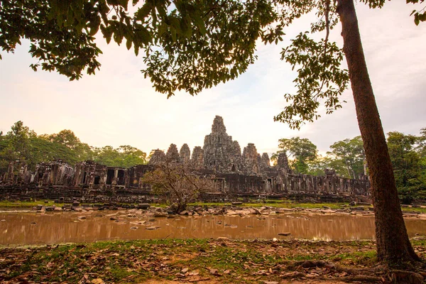 Bayon Castle Ist Eine Steinburg Des Khmer Reiches Das Hotel — Stockfoto