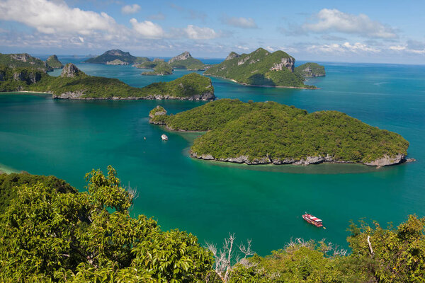 Angthong national marine park close to Koh Samui, Thailand