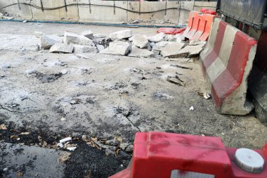 Yapım alanı ve malzeme deposu