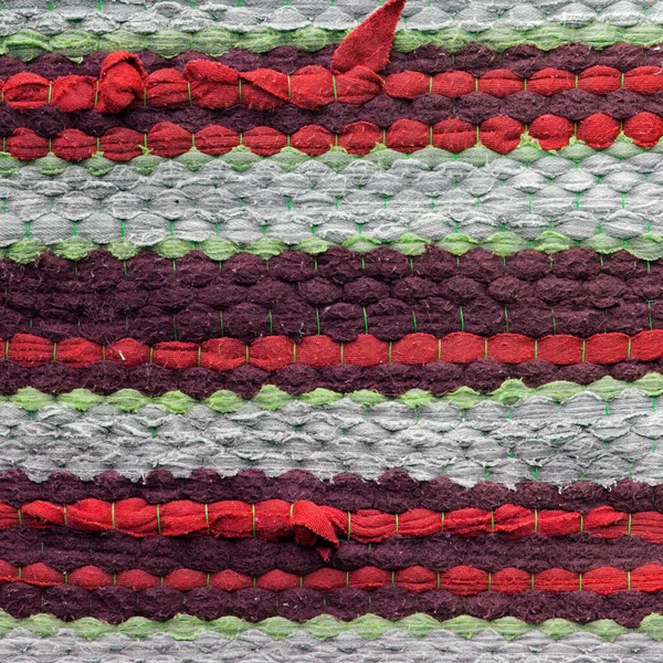 Superficie Tappeto Colorato Stile Peruviano Africano Vicino Più Questo Motivo — Foto Stock