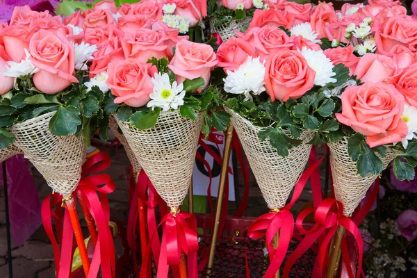 Beautiful Flower Wedding Decoration — Stock Photo, Image